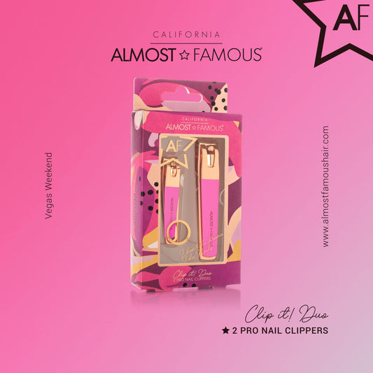Almost Famous Rose Gold Nail Clipper Duo